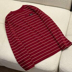 Miu Miu Women Long Sleeve Red Fashion Top
